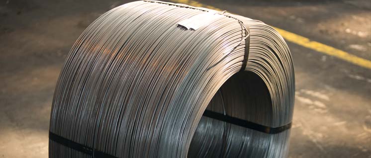 Welding steel wire without coating