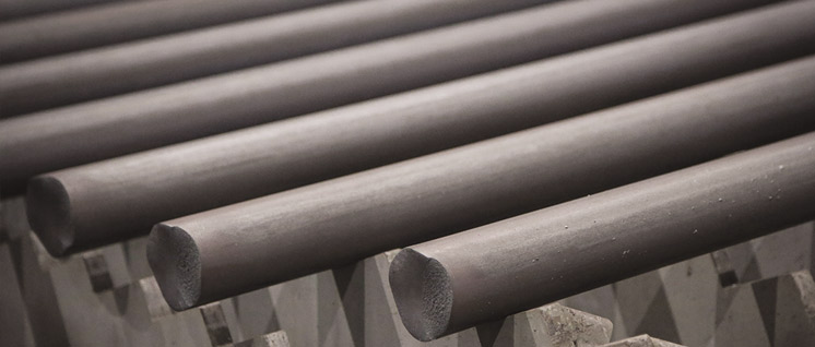 Billets of carbon, low-alloy and alloy grades for pipe production